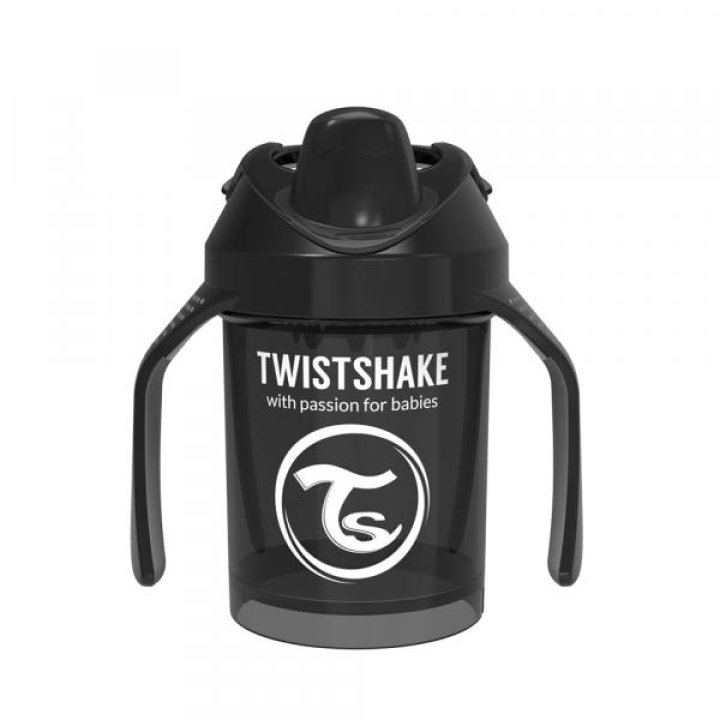 Чашка-непроливайка Twistshake Мини 230мл 4+мес Черная (78057)