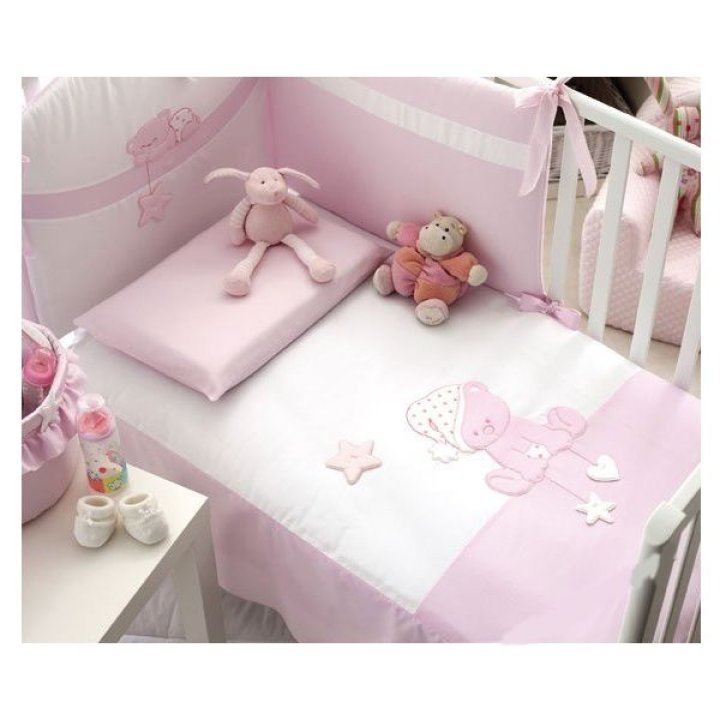 Комплект постельного белья MaryBaby STELLINA розовый