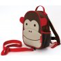 Детский рюкзак с ремешком безопасности Skip Hop Zoo Мартышка (212203)