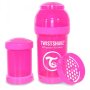 Twistshake антиколиковая бутылочка 180мл Розовая (78001)