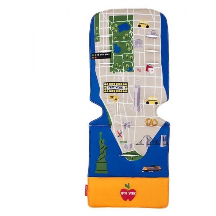 Матрасик в коляску Maclaren New York City Map (Разноцветный)
