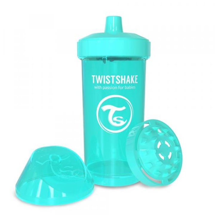 Детская чашка Twistshake 360мл 12+мес Бирюзовая (78075)