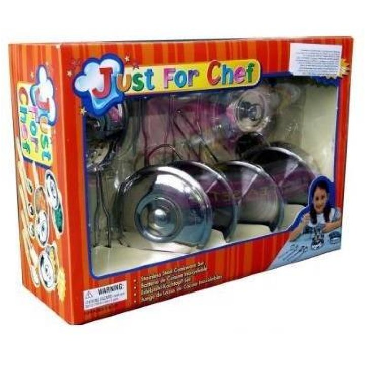 Детский кухонный набор Champion из нержавеющей стали (11 ед.)
