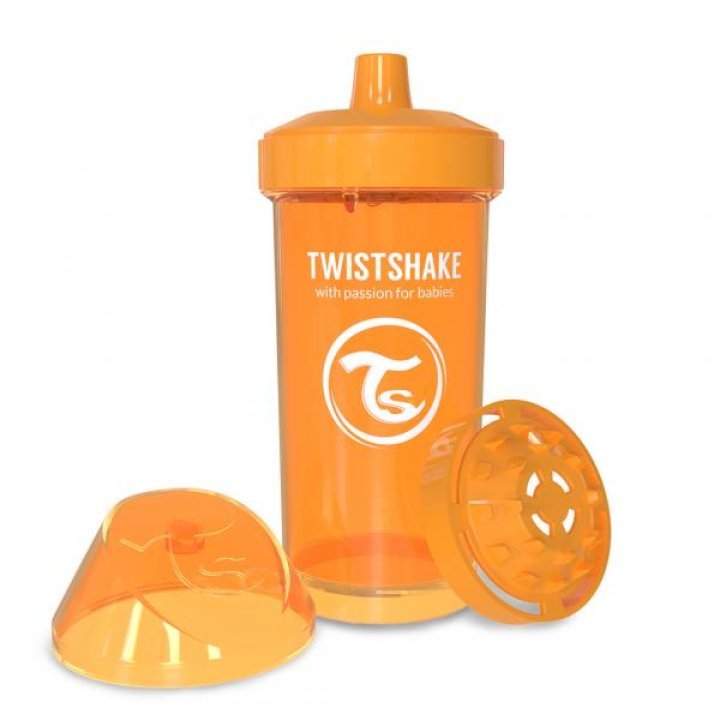 Детская чашка Twistshake 360мл 12+мес Оранжевая (78070)