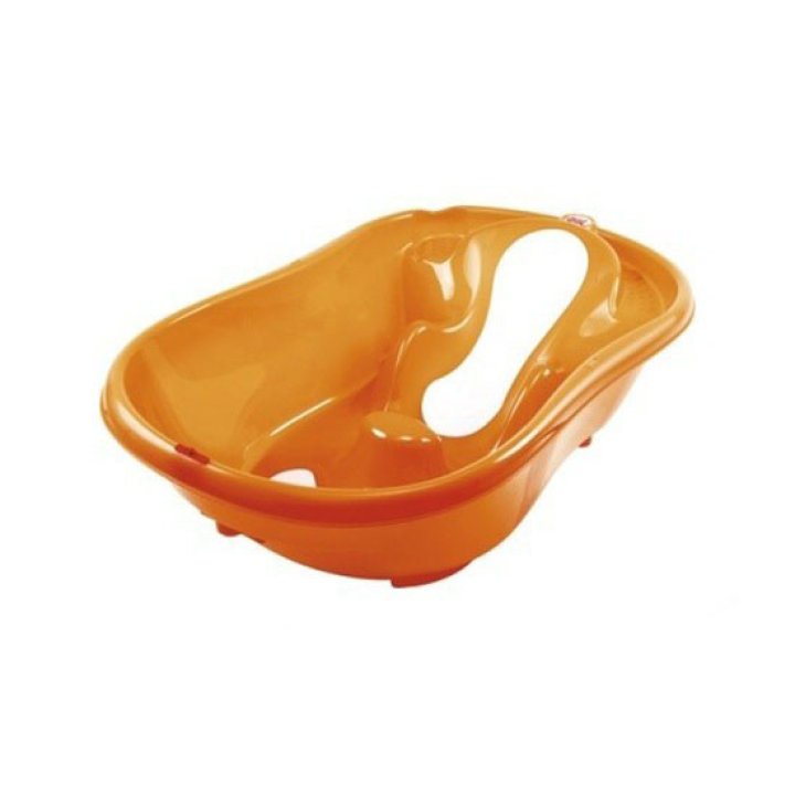 Ванночка для купания OK Baby Onda Evolution оранжевый