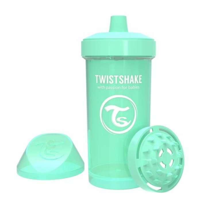 Детская чашка Twistshake 360мл 12+мес Мятная (78281)