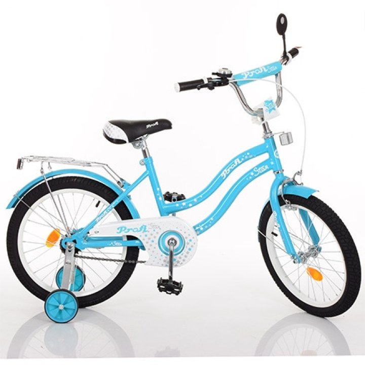 Велосипед детский Prof1 14 L1494 Star Голубой (int_L1494)