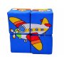 Набор кубиков Розумна Играшка Техника Мягкие Разноцветный (2-09942)