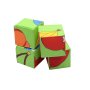 Набор кубиков Розумна Играшка Фрукты Мягкие Разноцветный (2-09943)