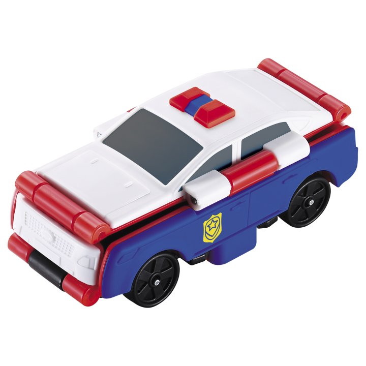 Машинка 2-в-1 Полицейская машина & Спорткар TransRacers (6523167)