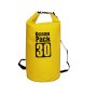 Водонепроницаемый рюкзак/гермомешок с шлейкой на плечо Ocean Pack 10 л Yellow (5535821531201)