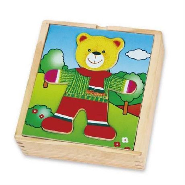 Пазл Viga Toys Гардероб медведя (56401)