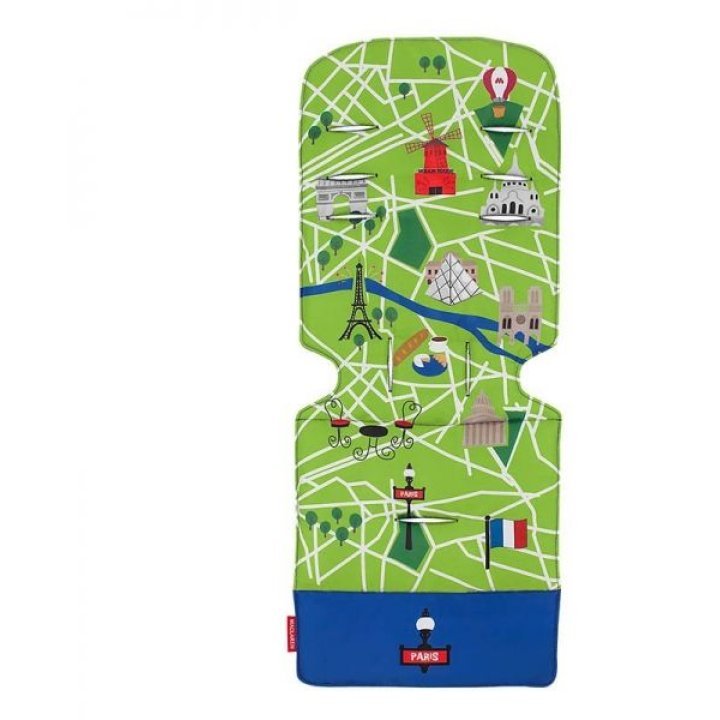 Матрасик в коляску Maclaren Paris City Map (Разноцветный)