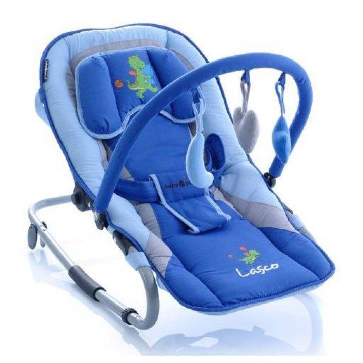 Кресло-качалка Baby Point LASCO 01 сине-голубой