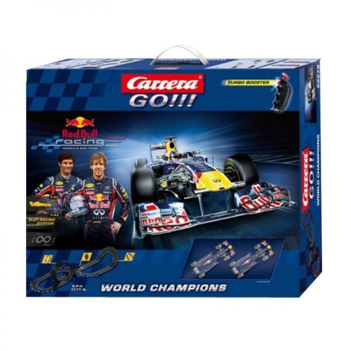 Гоночная трасса Carrera Go - Red Bull Racing World Champions 192 х 60 см, 5.4 м