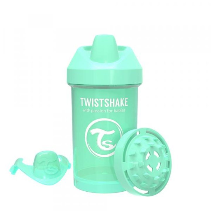 Twistshake чашка-непроливайка 300мл 8+мес Мятная (78275)