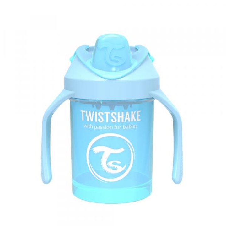 Чашка-непроливайка Twistshake Мини 230мл 4+мес Светло-голубая (78268)