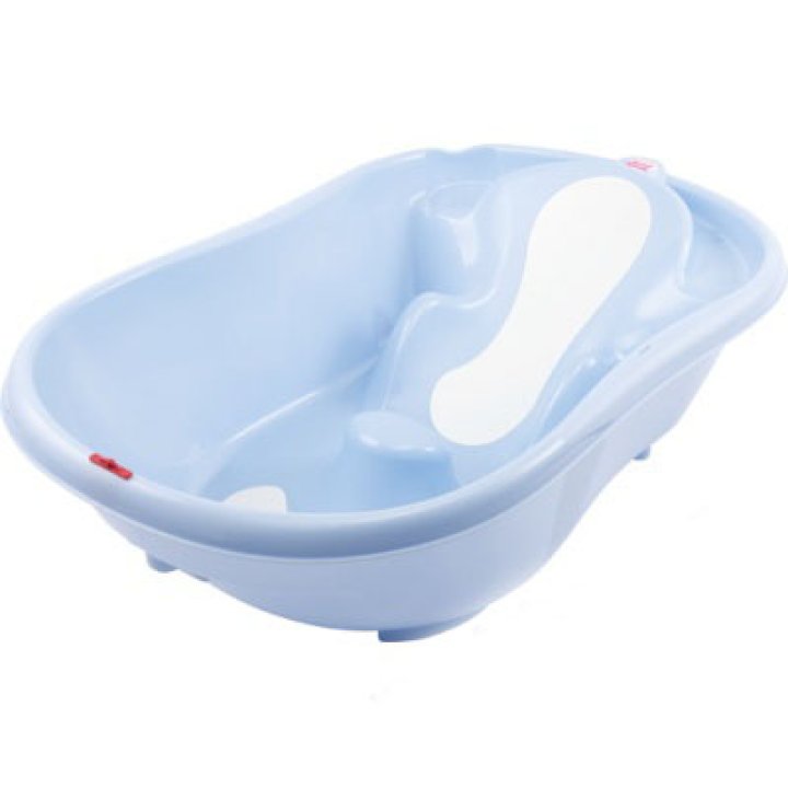 Ванночка для купания OK Baby Onda Evolution голубой